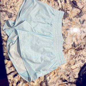 COPY - Hotty Hot High Rise Lined Shorts 2.5" size4 Iced Blue